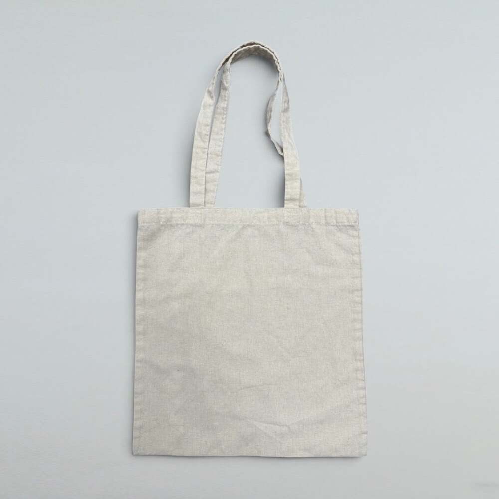 We Shall Thrive Again Floral Graphic Canvas Tote Bag 14x16 - Picture 2 of 2